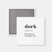 Aimant Définition Dork (Recto/Verso)