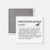 Aimant Définition d'ornithologue - Vogelkunde (Observatio (Recto/Verso)