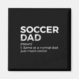 Aimant Définition drôle de papa de football