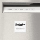 Aimant Définition drôle d'ingénieur mécanique Ingénierie (In Situ (Lave-vaisselle))