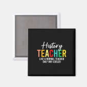 Aimant Définition d'un professeur d'histoire drôle Retour (Recto/Verso)