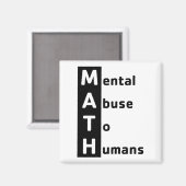 Aimant Définition mathématique (Recto/Verso)