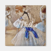 Aimant Degas Dancer With Blue Ribbon  (Devant)