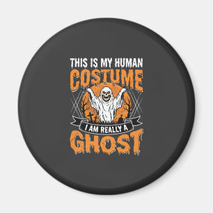 Aimant Déguisement de fantôme humain drôle d'Halloween vi