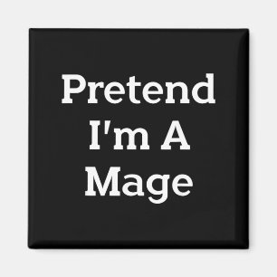 Aimant Déguisement de Mage Paresseux Drôle d'Halloween