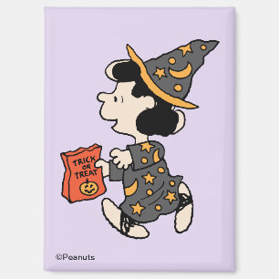 Aimant Déguisement de sorcière Lucy Peanuts Halloween