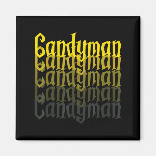 Aimant Déguisement drôle de Candyman rétroviseur Hallowee