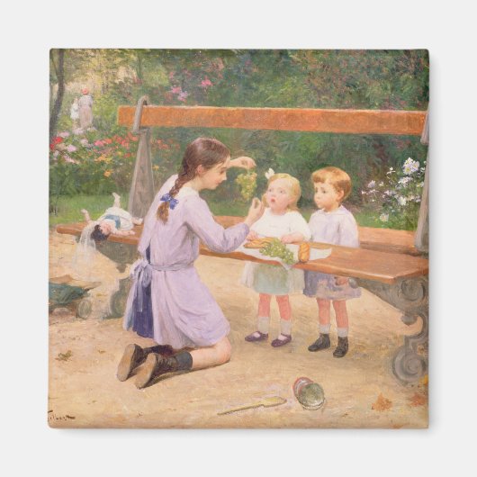Aimant Dégustation de raisins (Devant)