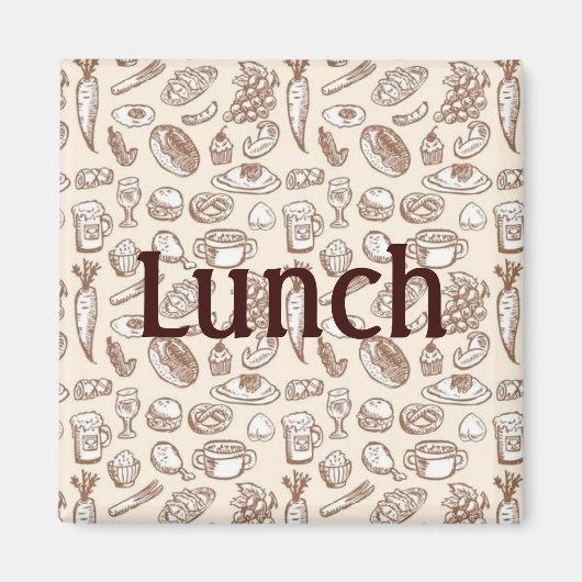 Aimant Déjeuner (Devant)