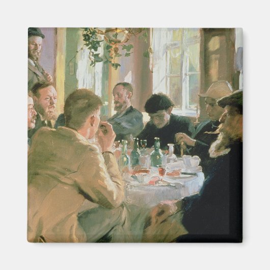 Aimant Déjeuner, 1883 (Devant)