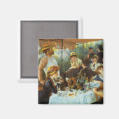 Aimant Déjeuner de la fête nautique par Pierre Renoir (Recto/Verso)