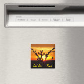 Aimant Del Rio Texas souvenirs coucher de soleil de bross (In Situ (Lave-vaisselle))