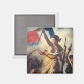 Aimant Delacroix - La Liberté guidant le peuple Gros plan (Recto/Verso)