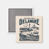 Aimant Delaware (Recto/Verso)