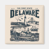Aimant Delaware (Devant)