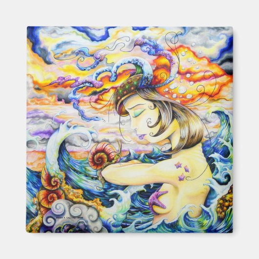 Aimant Délibération de la grossesse (Devant)