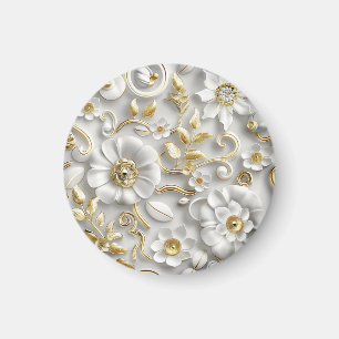 Aimant Délicat floral