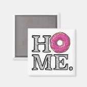 Aimant Délicat Juicy Doughnut Rose Maison Warmer (Recto/Verso)