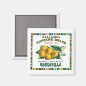 Aimant Délicieuses réserves de manzanilla suprême (Recto/Verso)