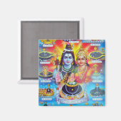 AIMANT DÉLITS MAGIQUES DE L'HINDUISME (Recto/Verso)