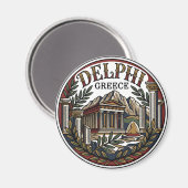 Aimant Delphes Grèce (Recto/Verso)