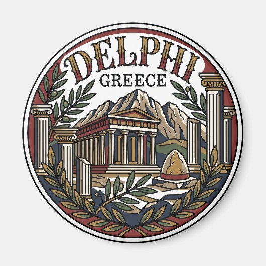 Aimant Delphes Grèce (Devant)