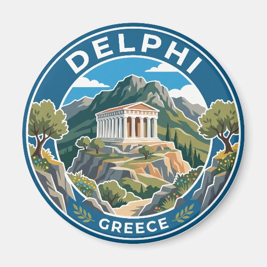 Aimant Delphes Grèce (Devant)