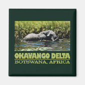 Aimant Delta d'Okavango (Devant)