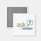 Aimant Demander l'aimant (Recto/Verso)