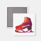 Aimant Démarrage de l'espace de patinage artistique perso (Recto/Verso)