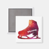 Aimant Démarrage de l'espace de patinage artistique perso (Recto/Verso)