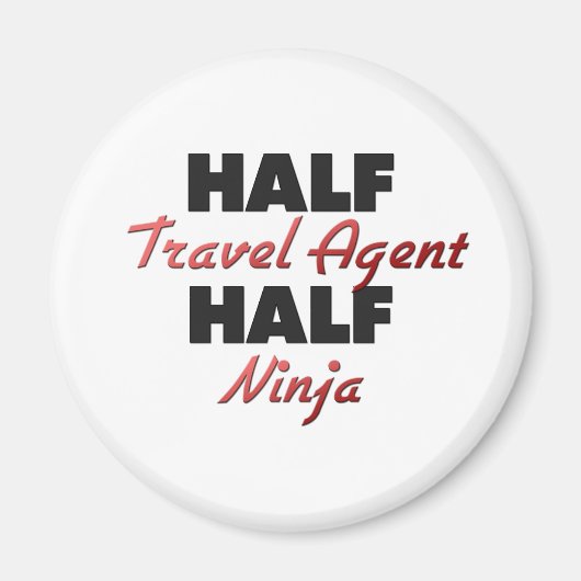 Aimant Demi-agent de voyage Half Ninja (Devant)