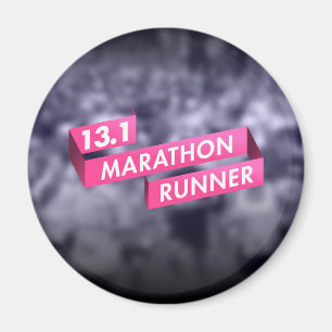 Aimant Demi de conscience de Cancer de ruban de rose de