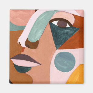 Aimant Demi de visage de Geo