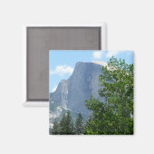 Aimant Demi-dôme en été du parc national Yosemite (Recto/Verso)