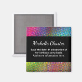 Aimant Demi-teinte colorée (Recto/Verso)