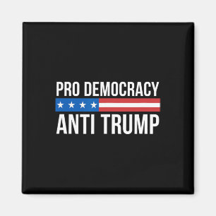 Aimant Démocratie - Anti Trump -