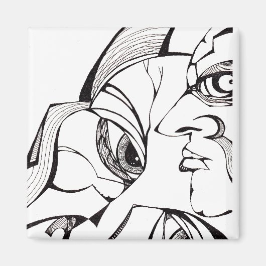 Aimant Démon intérieur (Devant)