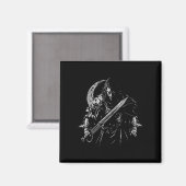 Aimant Démon pirate avec épée (Recto/Verso)