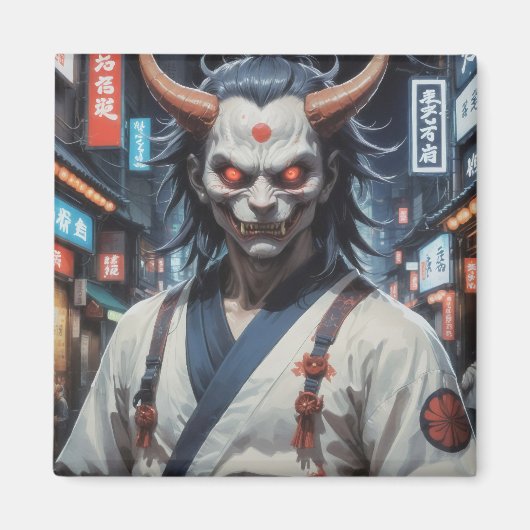 Aimant Demon Samurai (Devant)