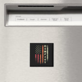 Aimant Dempsey Nom Funny Retro Vintage Anniversaire Ameri (In Situ (Lave-vaisselle))