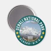 Aimant Denali National Park Alaska Since 1917 (Recto/Verso)