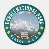 Aimant Denali National Park Alaska Since 1917 (Devant)