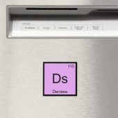Aimant Denisse Nom Chimie Élément Tableau Périodique (In Situ (Lave-vaisselle))