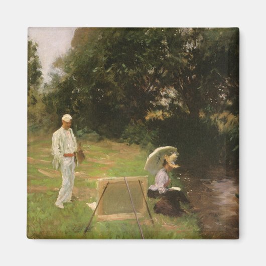 Aimant Dennis Miller Bunker Peinture à Calcot par Sargent (Devant)