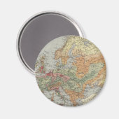 Aimant Densité démographique | Carte européenne (Recto/Verso)