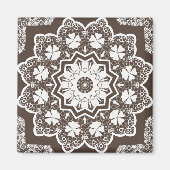 Aimant Dentelle blanche (Devant)