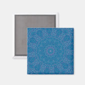 Aimant Dentelle bleue (Recto/Verso)