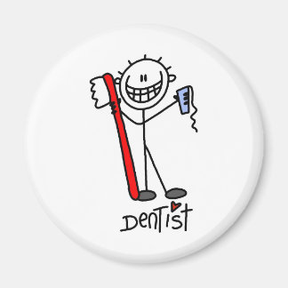 Aimant Dentiste de la figure de bâton
