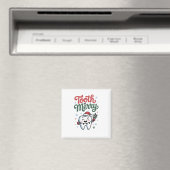 Aimant Dentiste dentaire - Soin dentaire joyeux Noël Noël (In Situ (Lave-vaisselle))